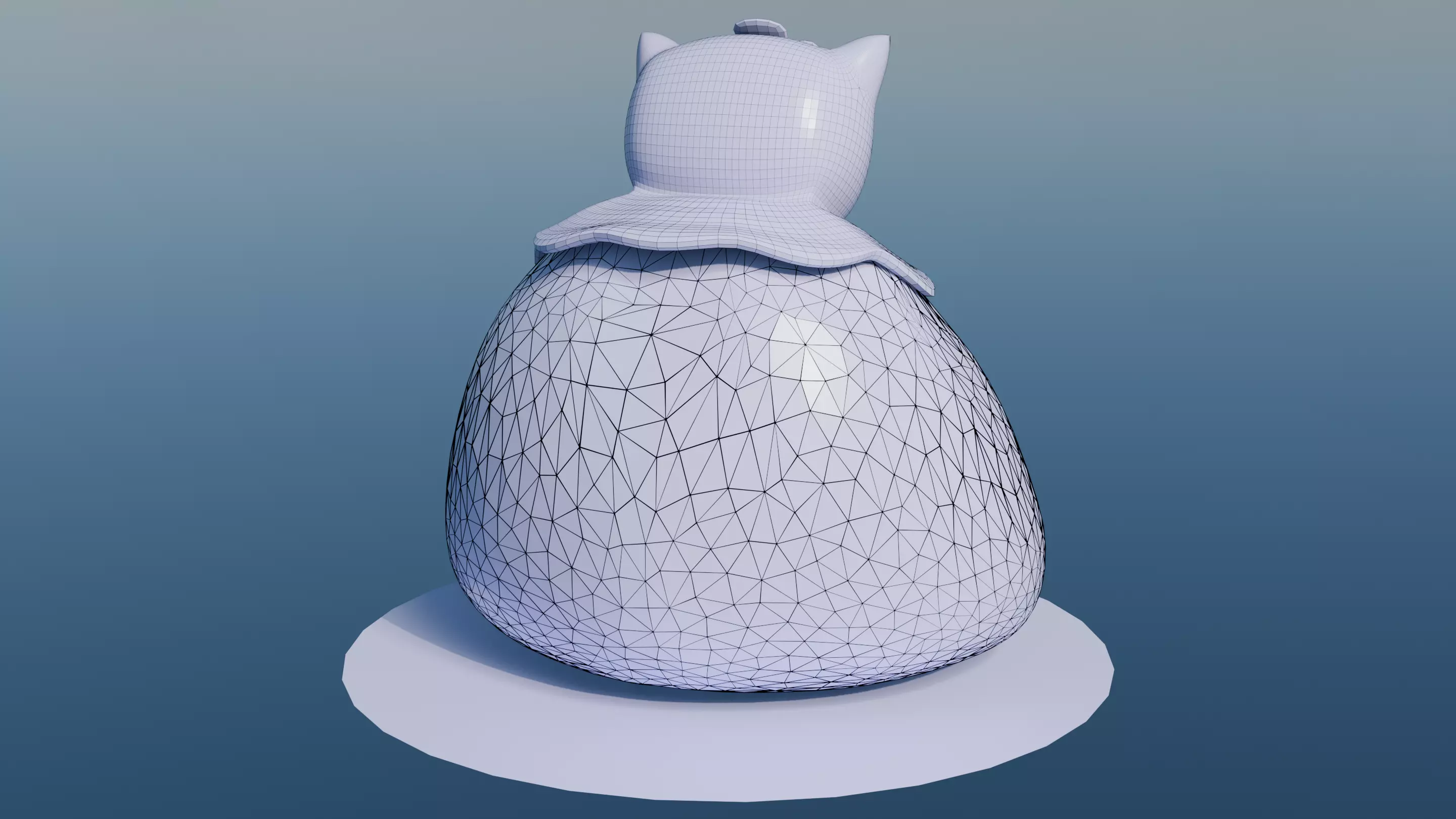 Pokemon Mossy Snorlax and Shiny Version 3D model_8