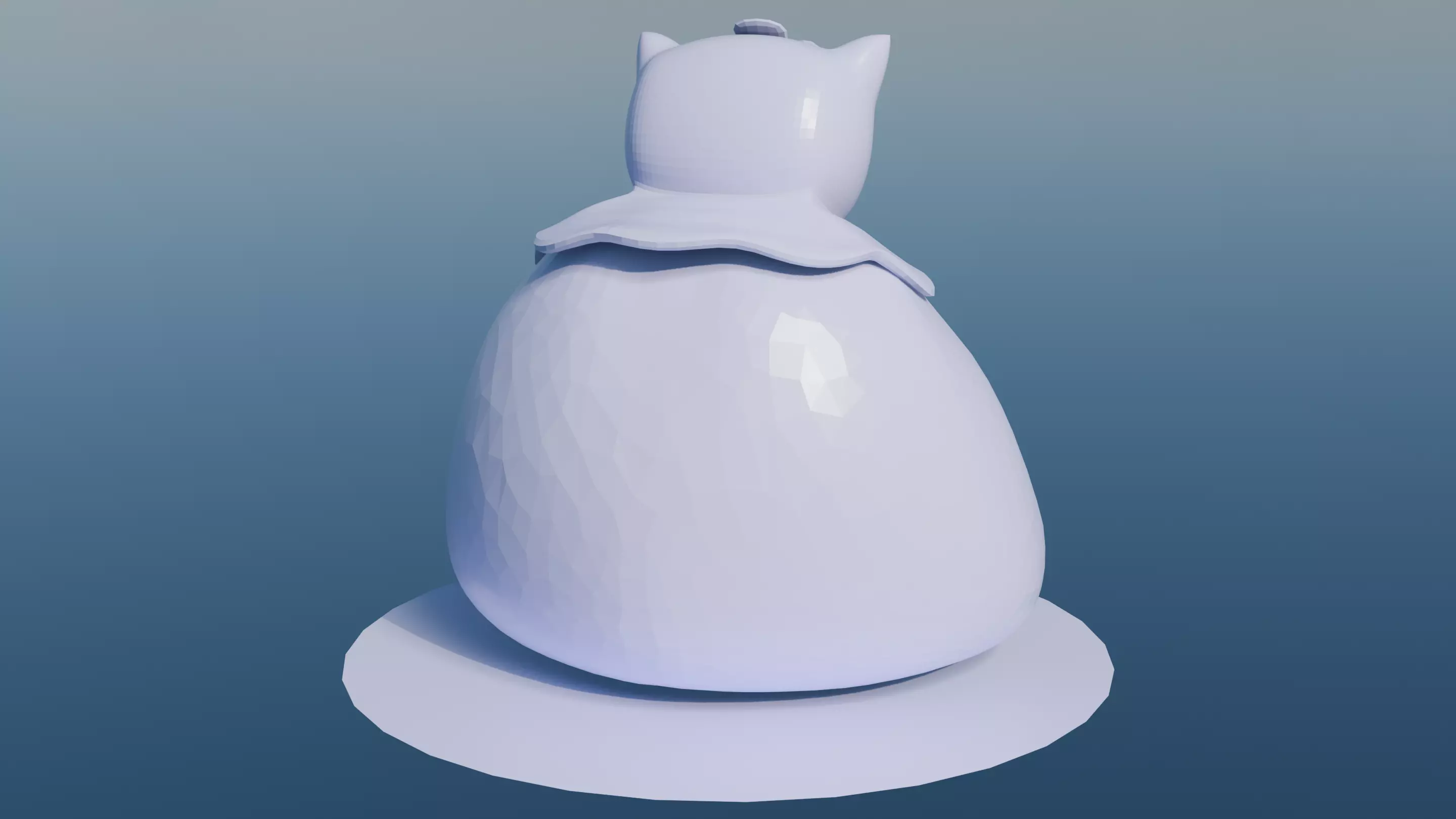Pokemon Mossy Snorlax and Shiny Version 3D model_7