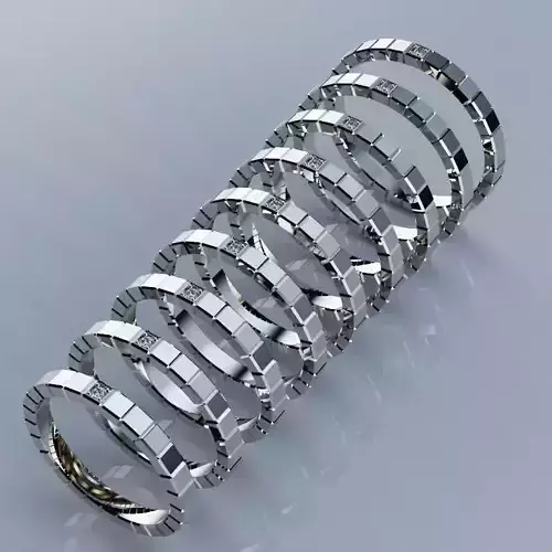 Rings Ice Cube Version2 All size