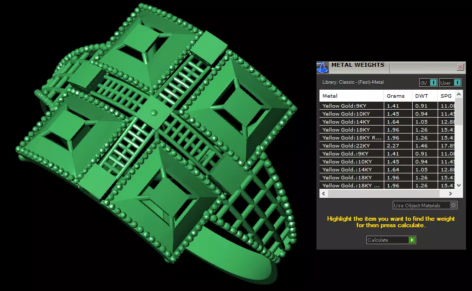 Rings 3D print model_3