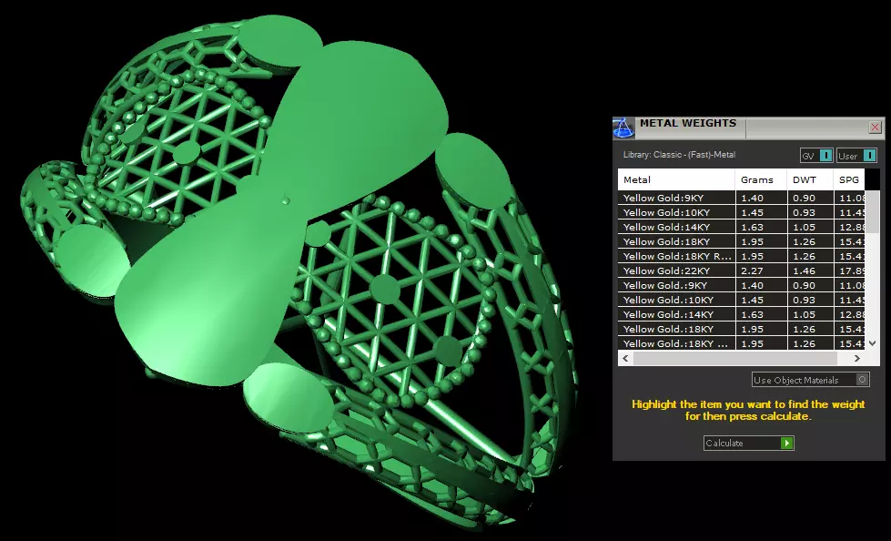 Rings 3D print model_3