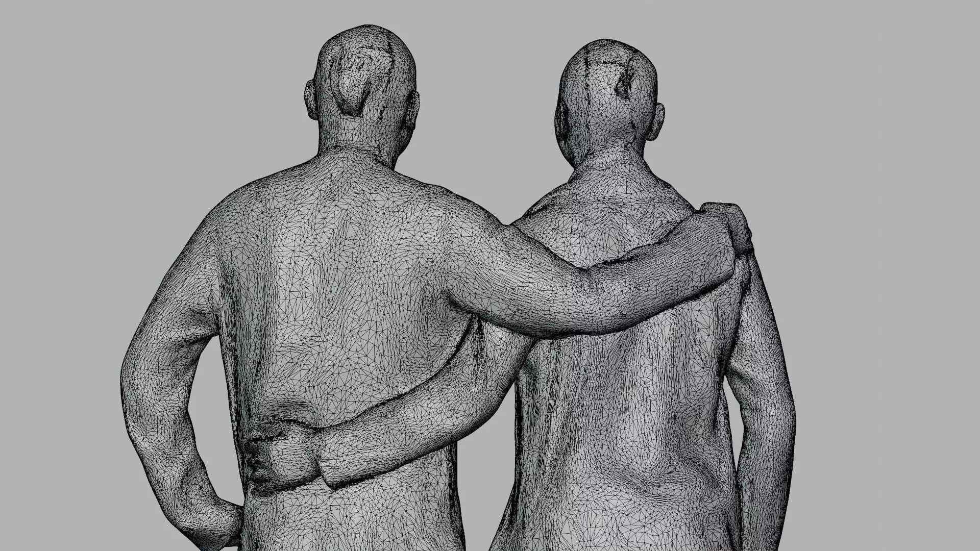 Indian Pandit Men 3D scanned Model in Spiritual Look 3D model_9