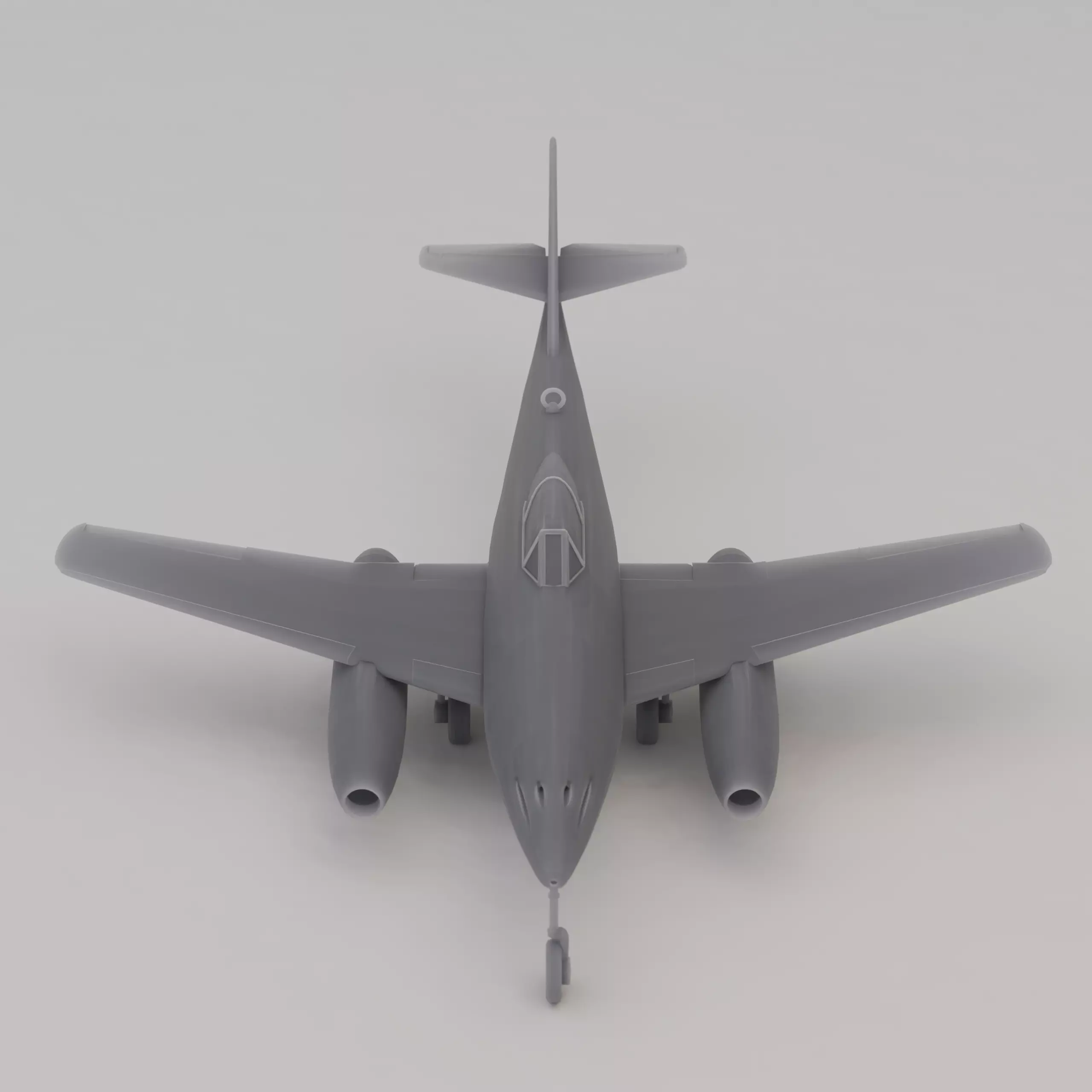 Messerschmitt Me 262 Jet Fighter Germany WWII 1944 3D print model_4