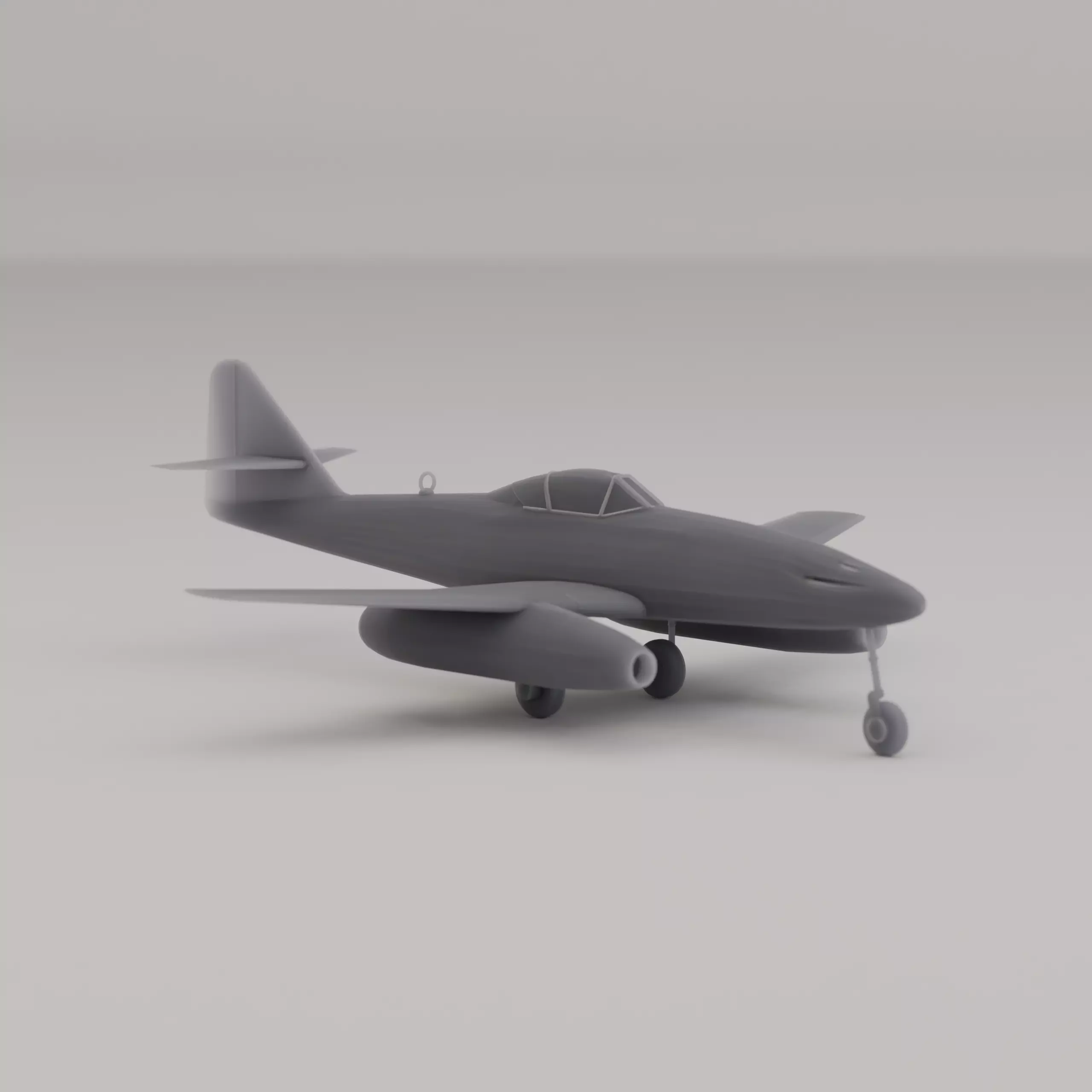 Messerschmitt Me 262 Jet Fighter Germany WWII 1944 3D print model_0