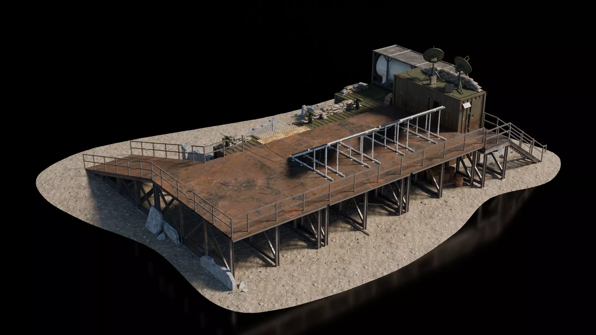 Warzone - Command Center 3D model_2