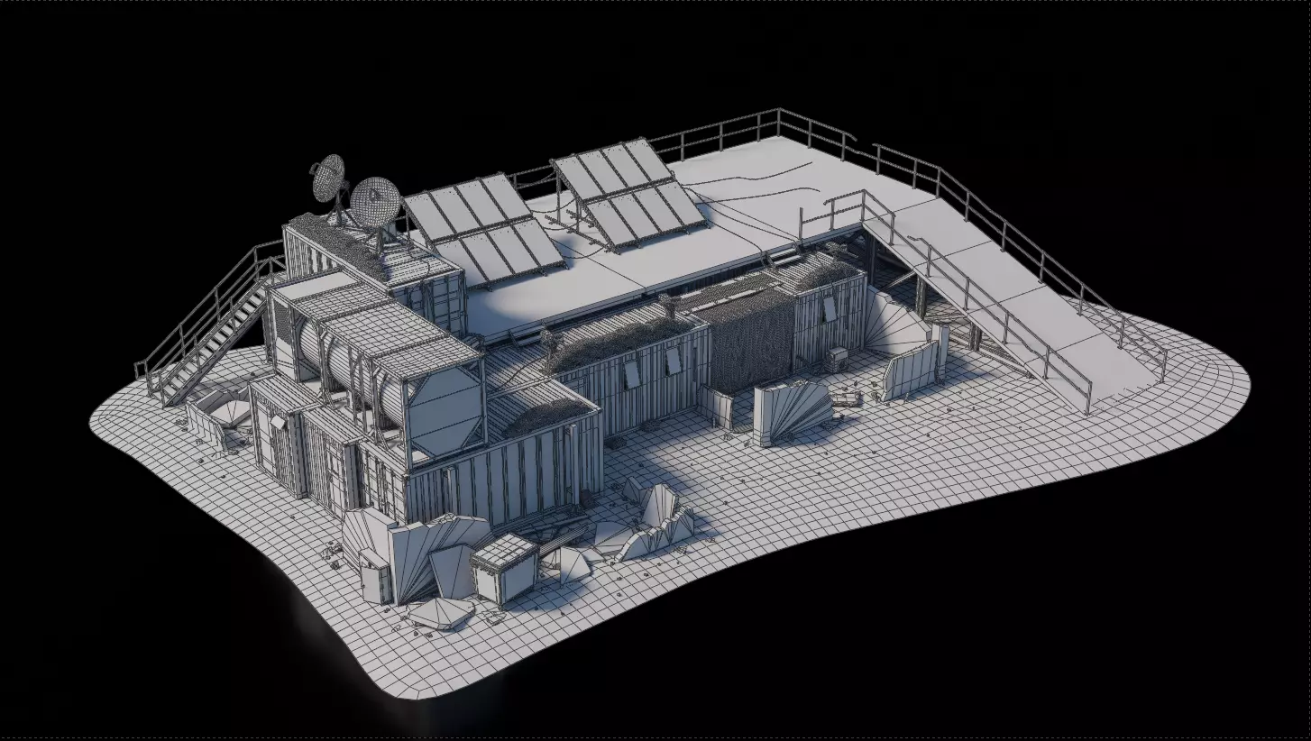 Warzone - Command Center 3D model_7