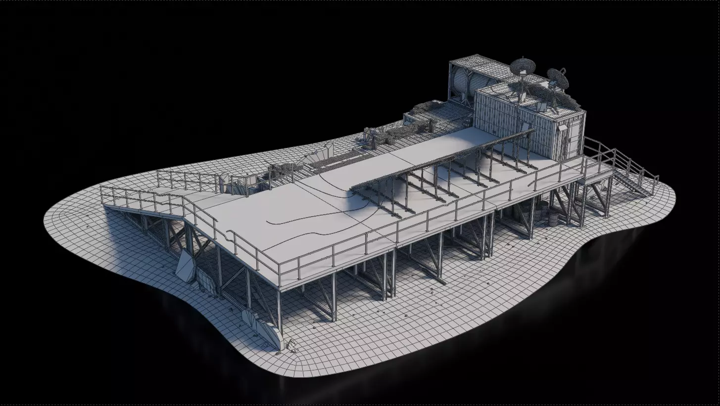 Warzone - Command Center 3D model_6