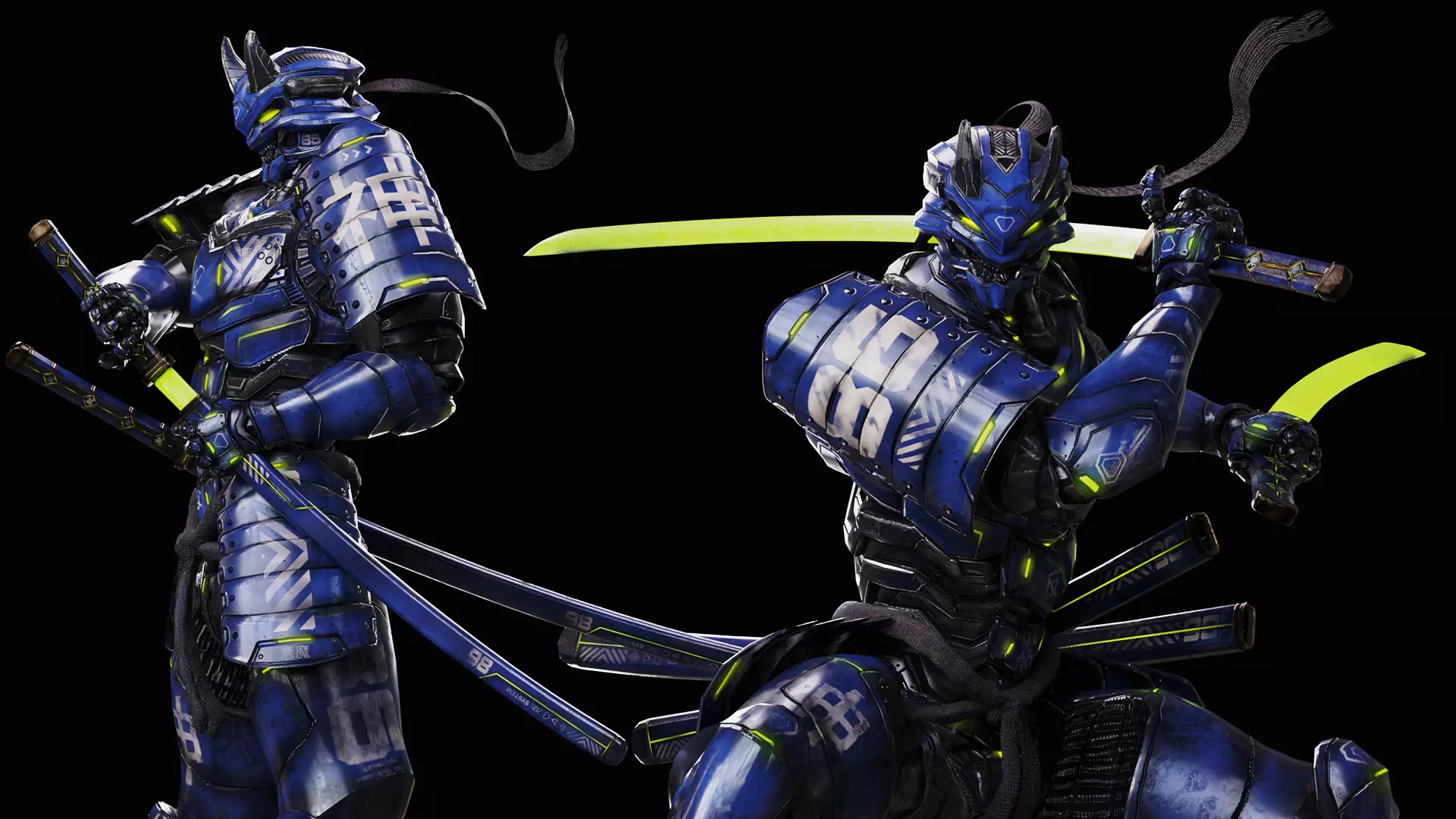 LOW POLY CYBERNETIC - WRATH - 7 DEADLY SINS MECHA SERIES Low-poly 3D model_11