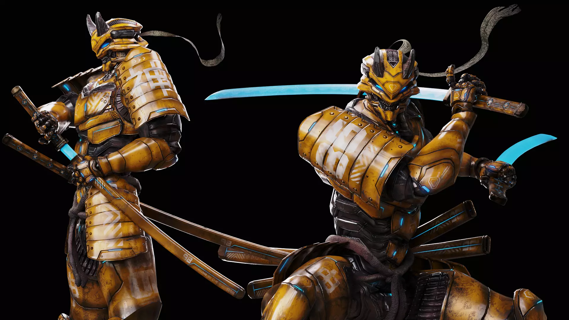 LOW POLY CYBERNETIC - WRATH - 7 DEADLY SINS MECHA SERIES Low-poly 3D model_10