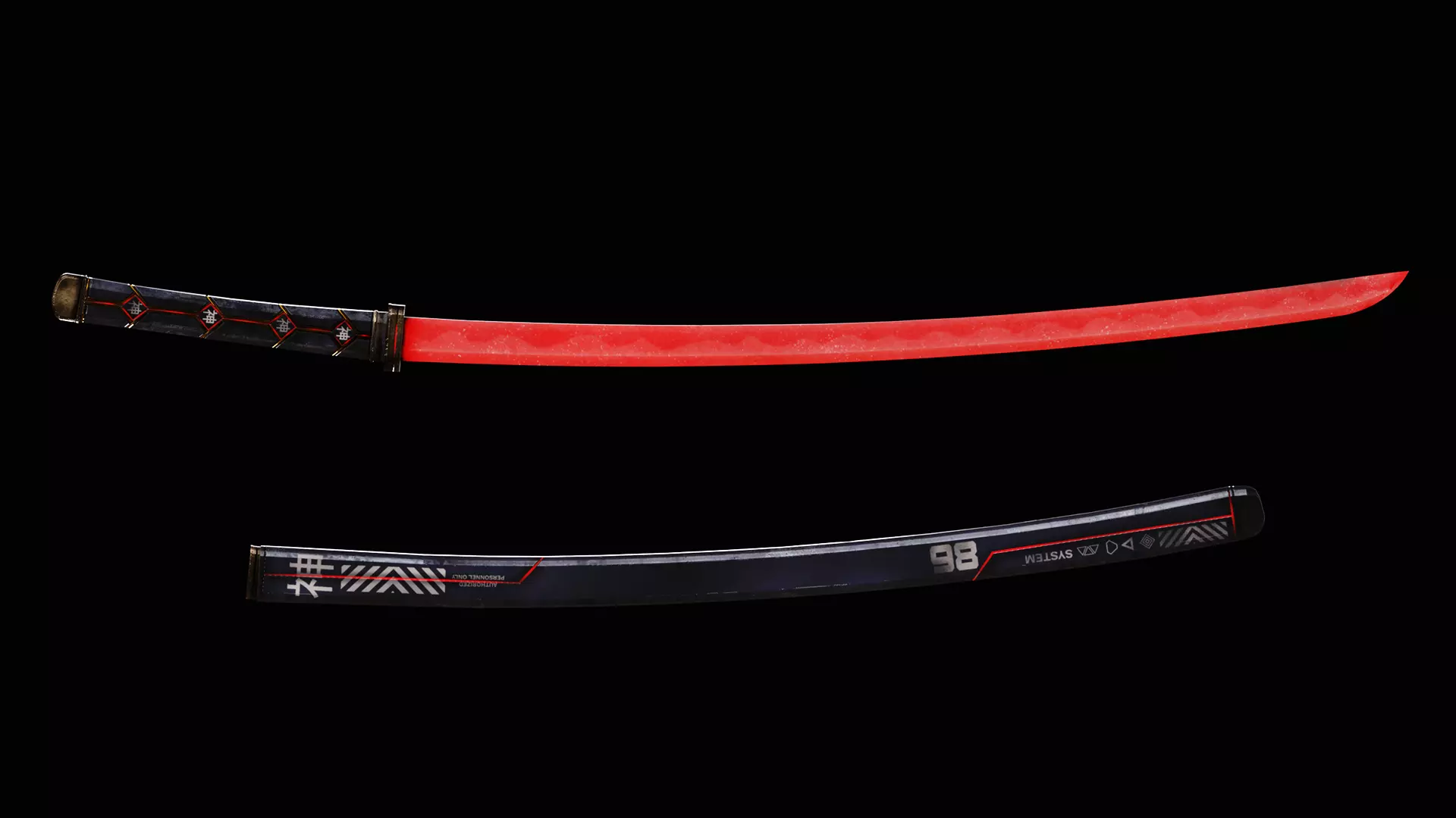 LOW POLY CYBERNETIC - WRATH - 7 DEADLY SINS MECHA SERIES Low-poly 3D model_22