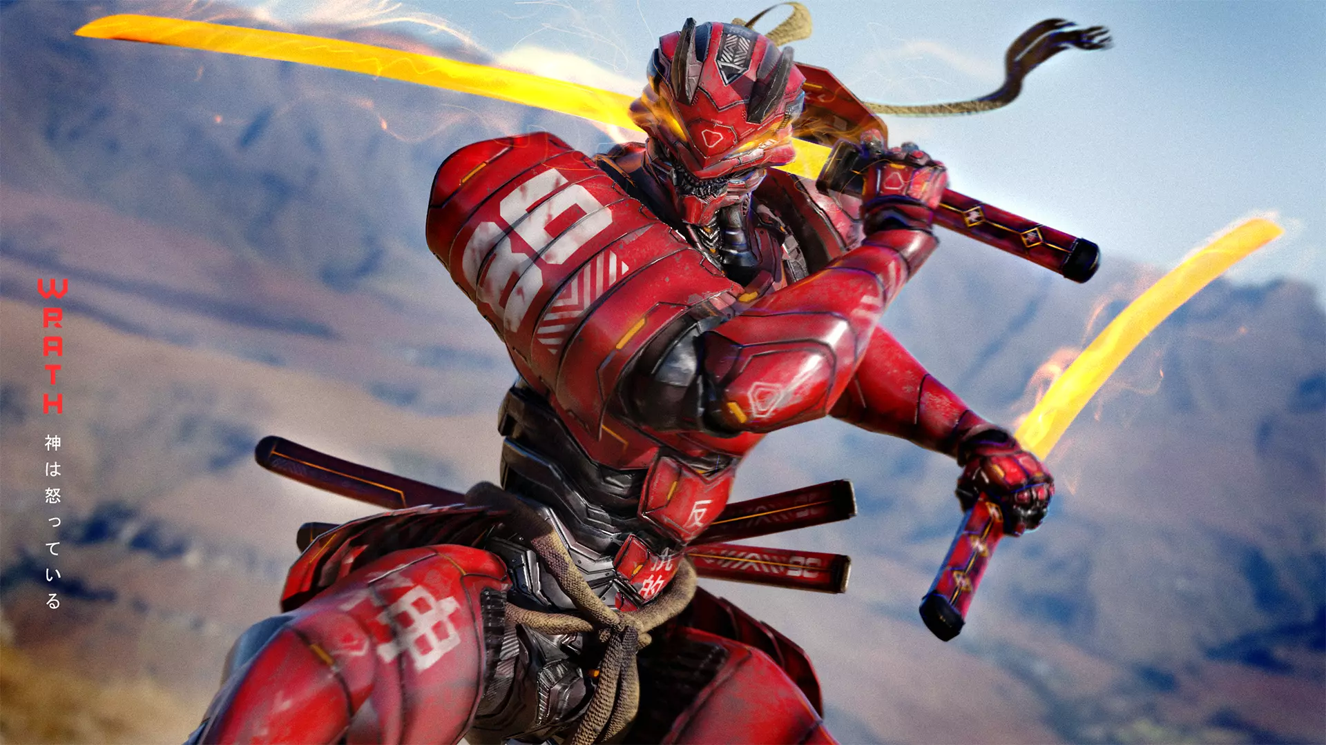 LOW POLY CYBERNETIC - WRATH - 7 DEADLY SINS MECHA SERIES Low-poly 3D model_0