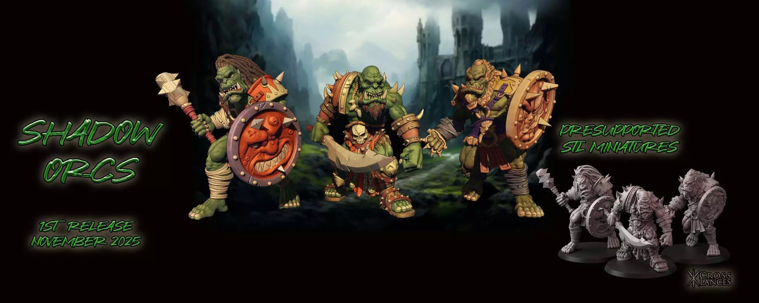 Shadow Orcs 3D print model_5