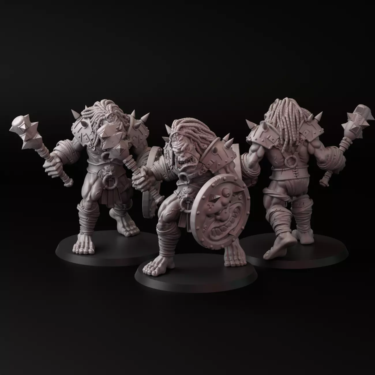 Shadow Orcs 3D print model_4