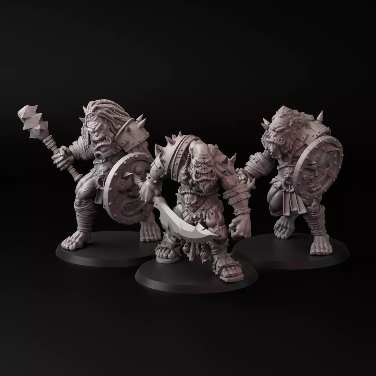 Shadow Orcs 3D print model_0