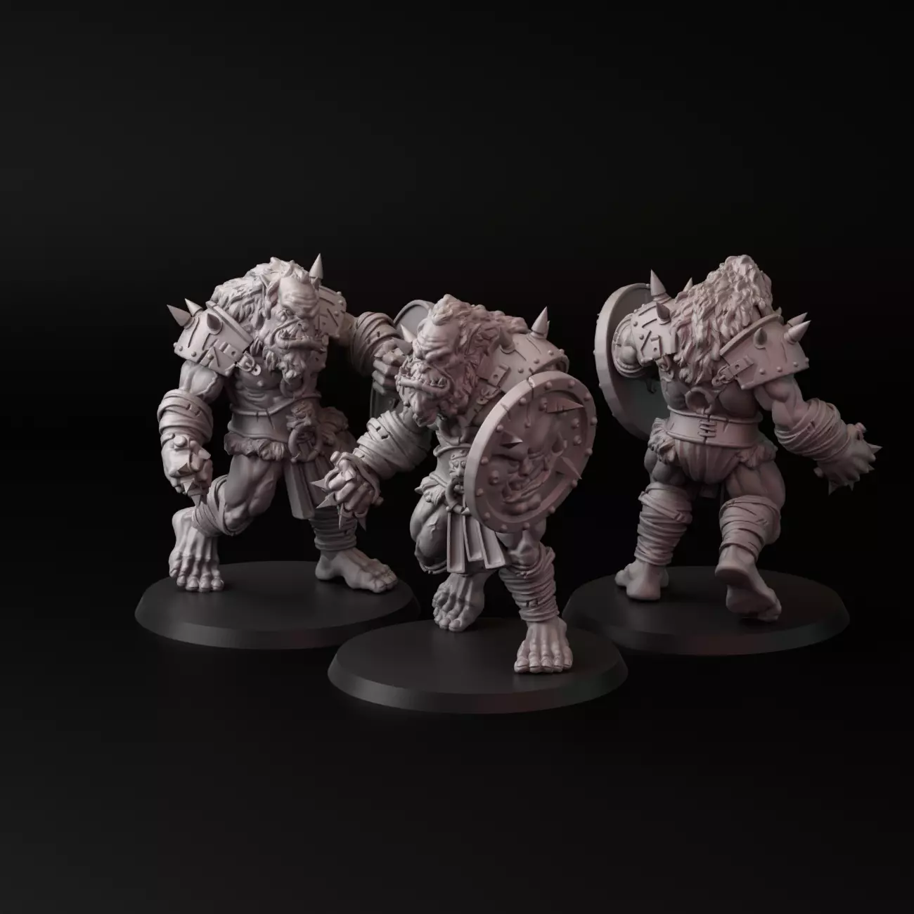 Shadow Orcs 3D print model_1
