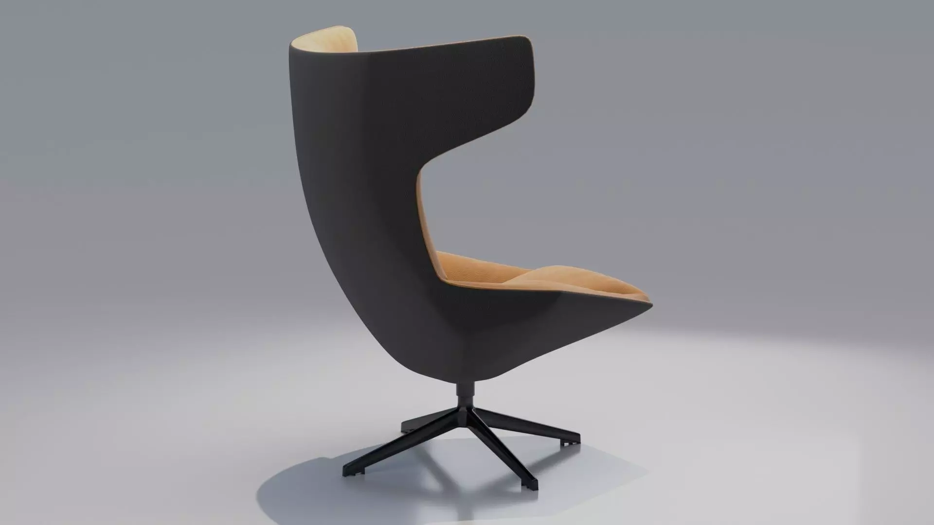 Take a Line For a Walk Armchair 3D model_8