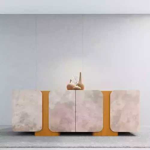 Modern Stone Sideboard