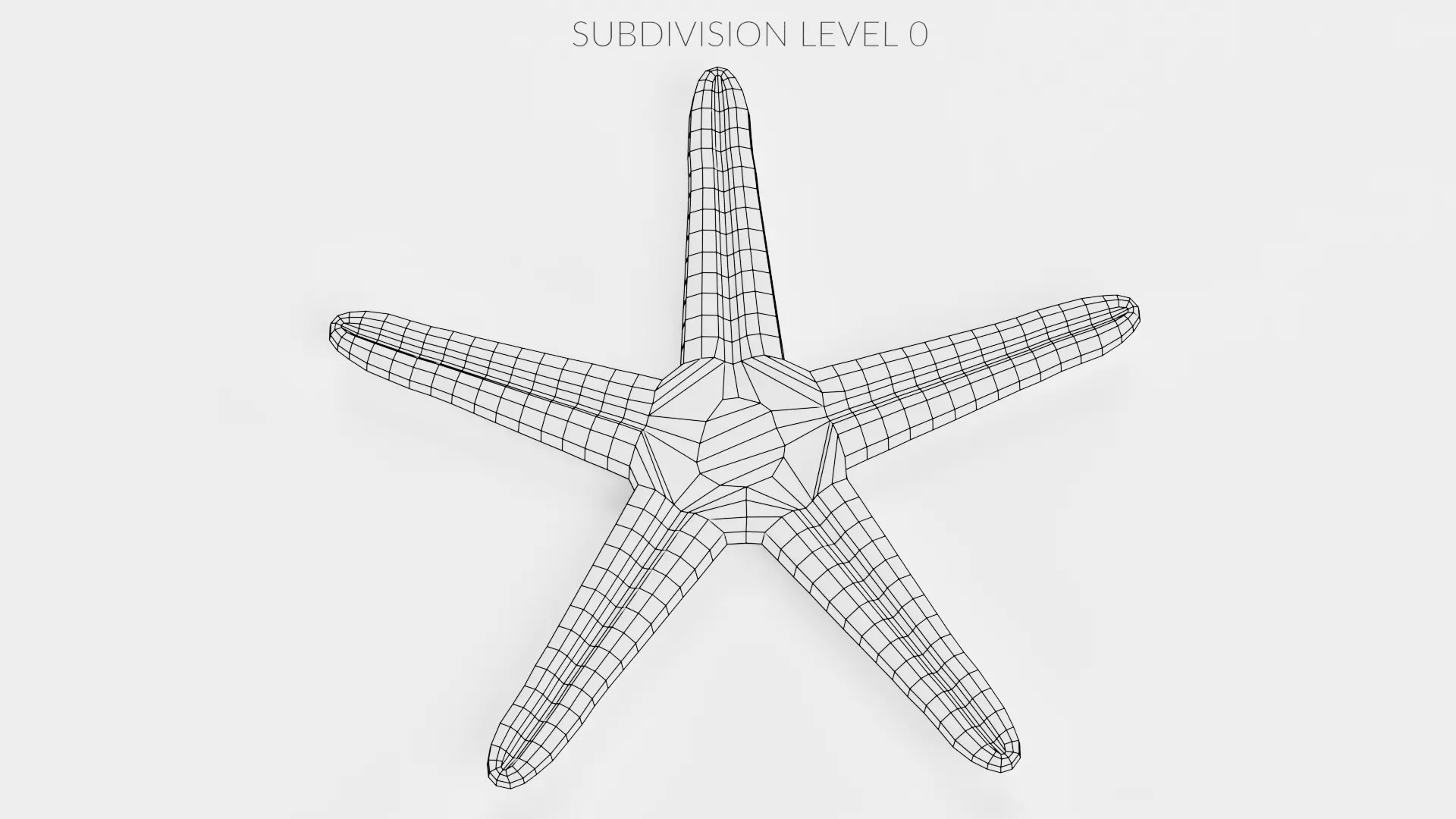 -Necklace Starfish V1 RIGGED- 3D model_10
