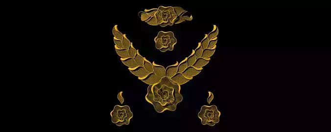 Turkish Dubai style Kuwaiti jali Sets 3DM