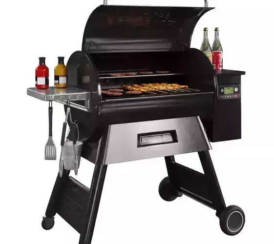 Traegar BBQ 3D model