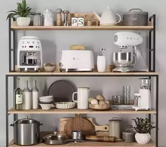 kitchen accessories013 3D model