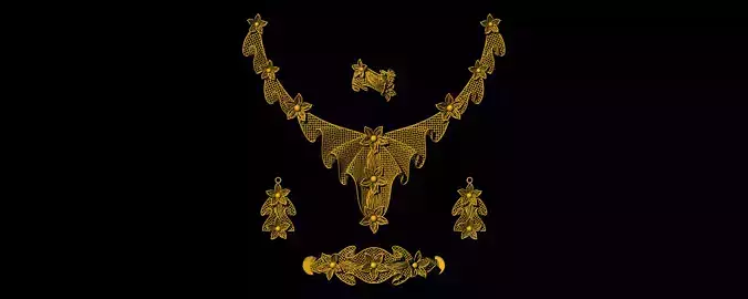 Turkish Dubai style Kuwaiti jali Sets 3DM