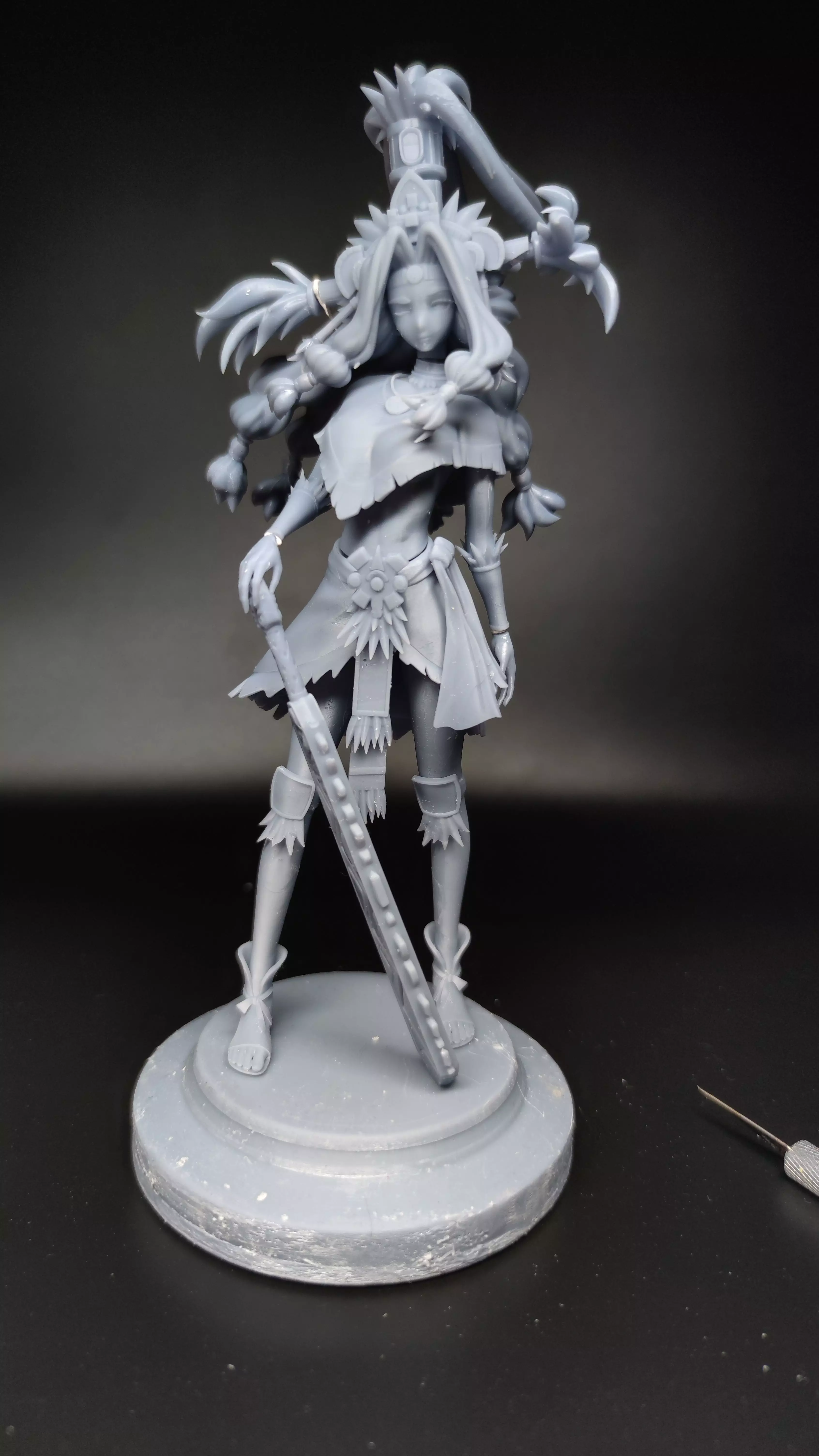 Quetzalcoatl Fate Grand Order 3D Printable High Detail Statue 3D print model_6