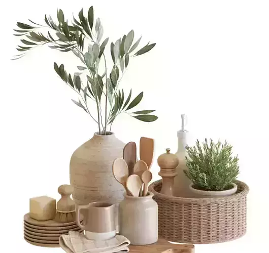 Kitchen Accessories-13 3D model