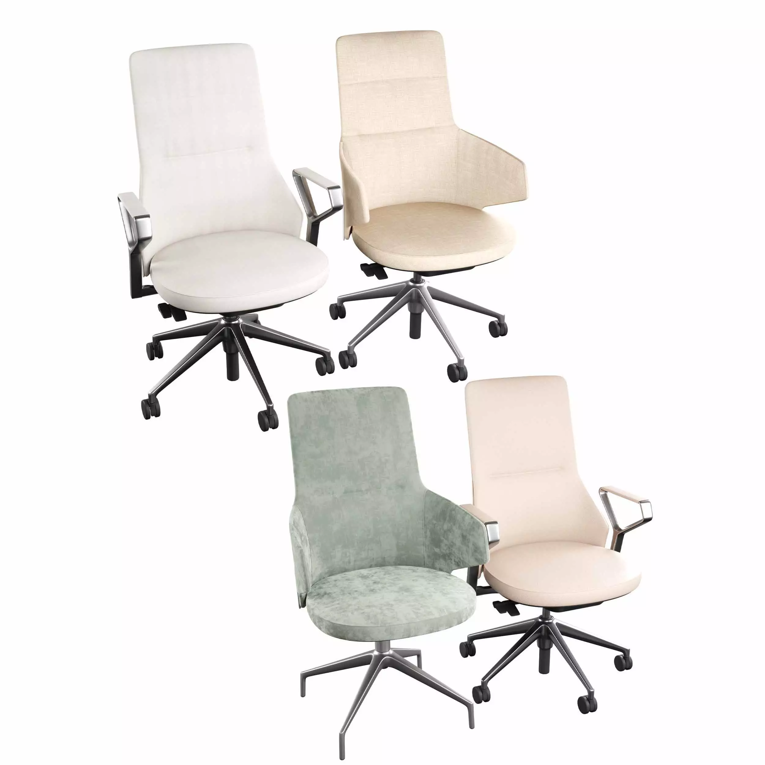 OFFICE CHAIR 01 3D model_0