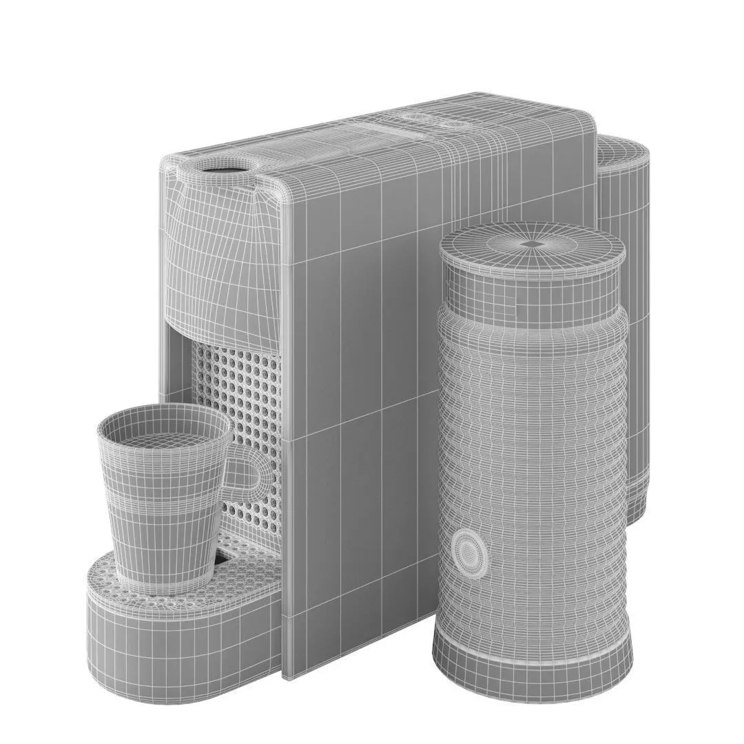 Coffee machine Essenza Mini 3D model 3D model_13