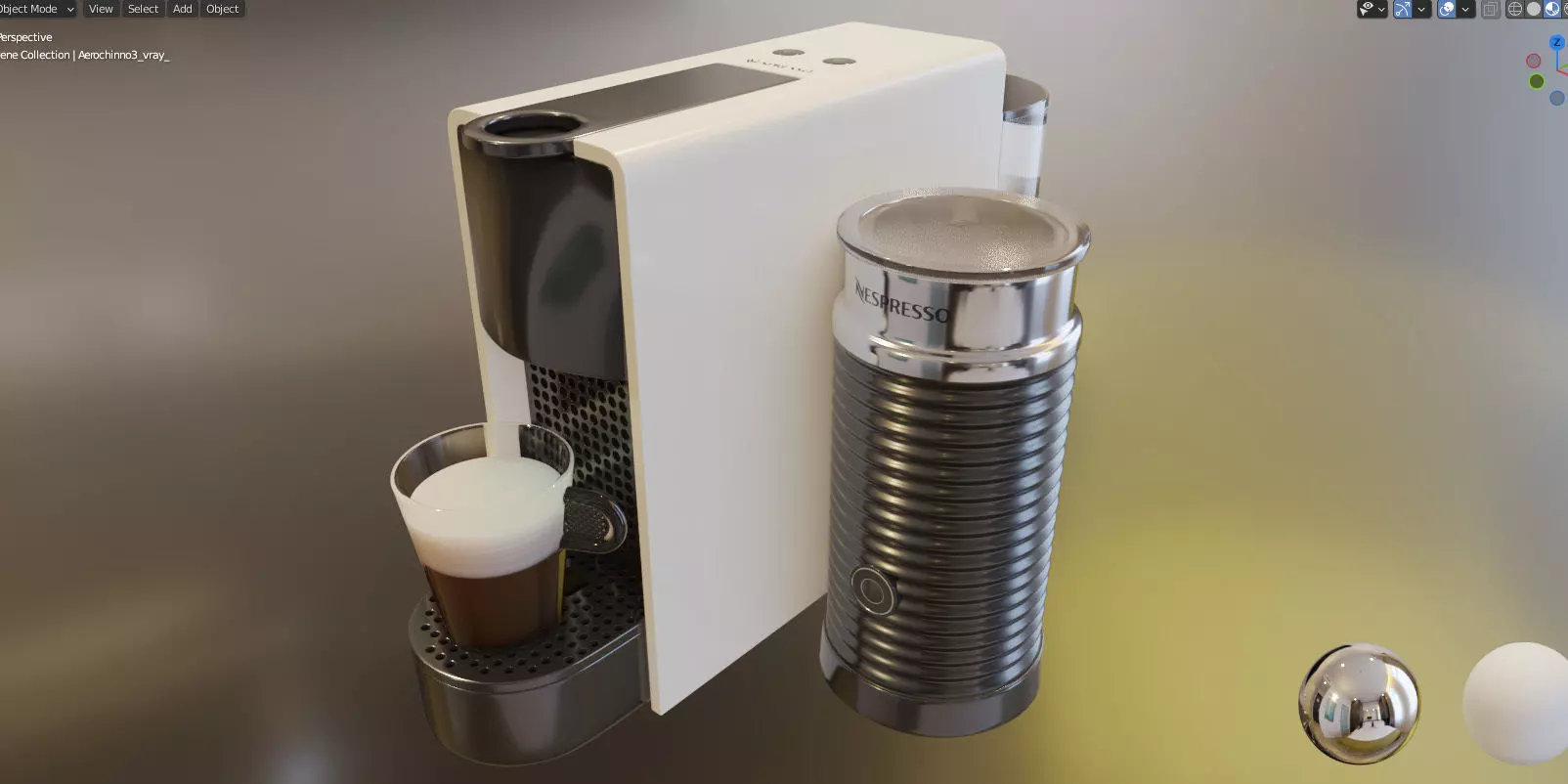 Coffee machine Essenza Mini 3D model 3D model_2