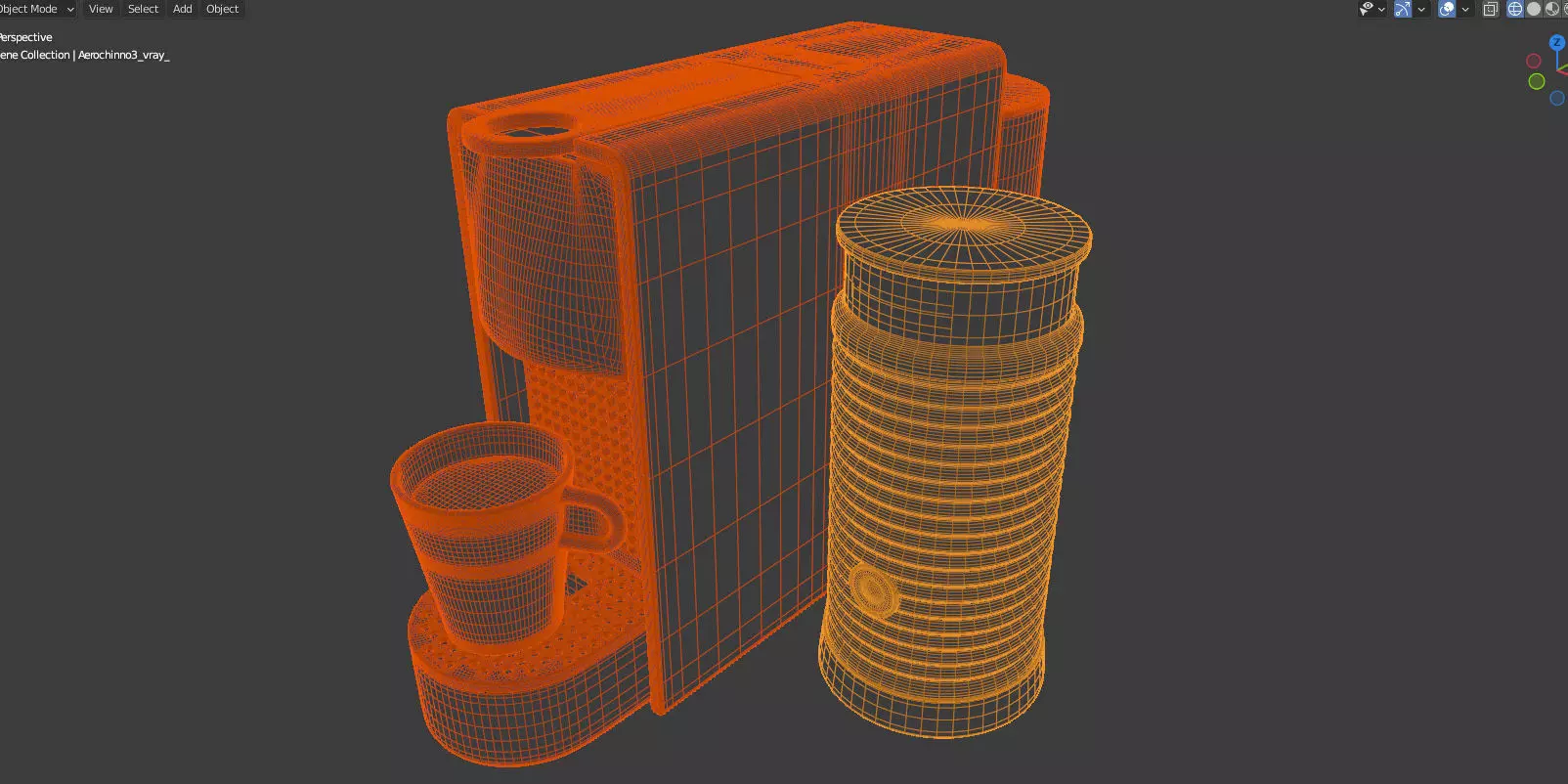 Coffee machine Essenza Mini 3D model 3D model_14