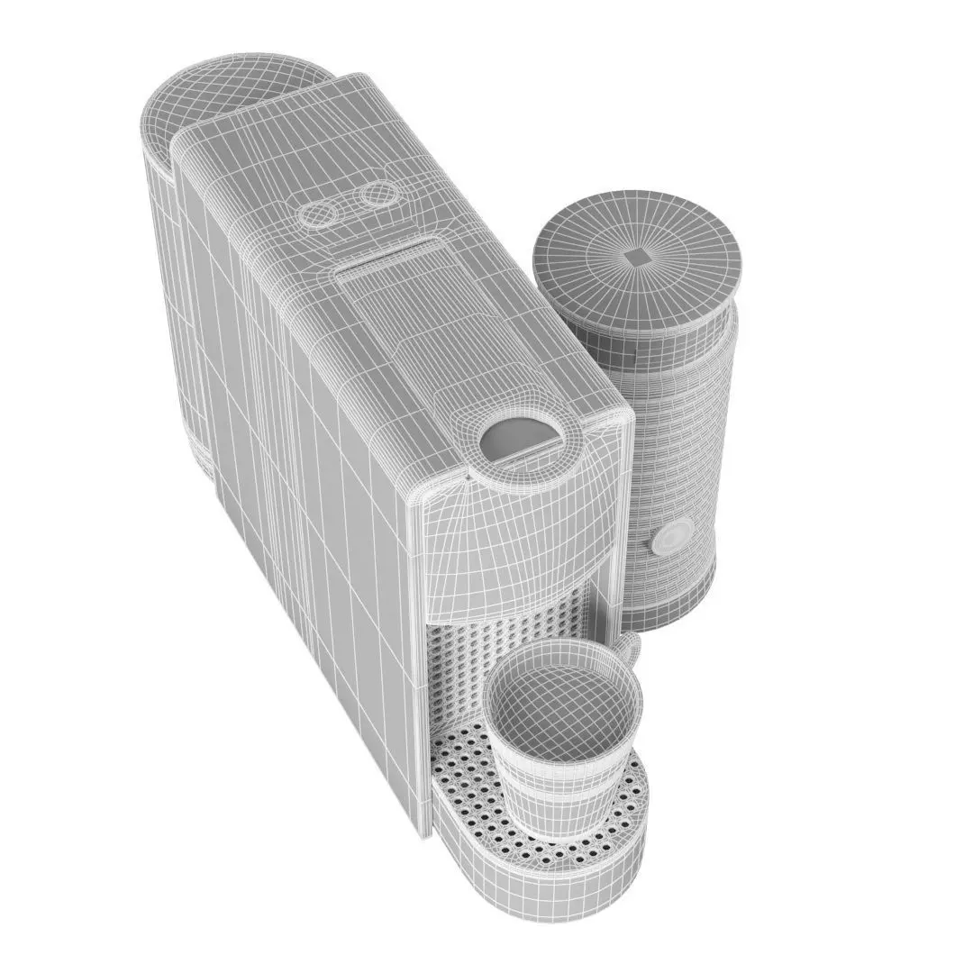 Coffee machine Essenza Mini 3D model 3D model_15