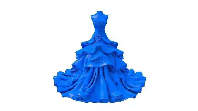 bridal gown -  bridal dress - Cartoon Bride