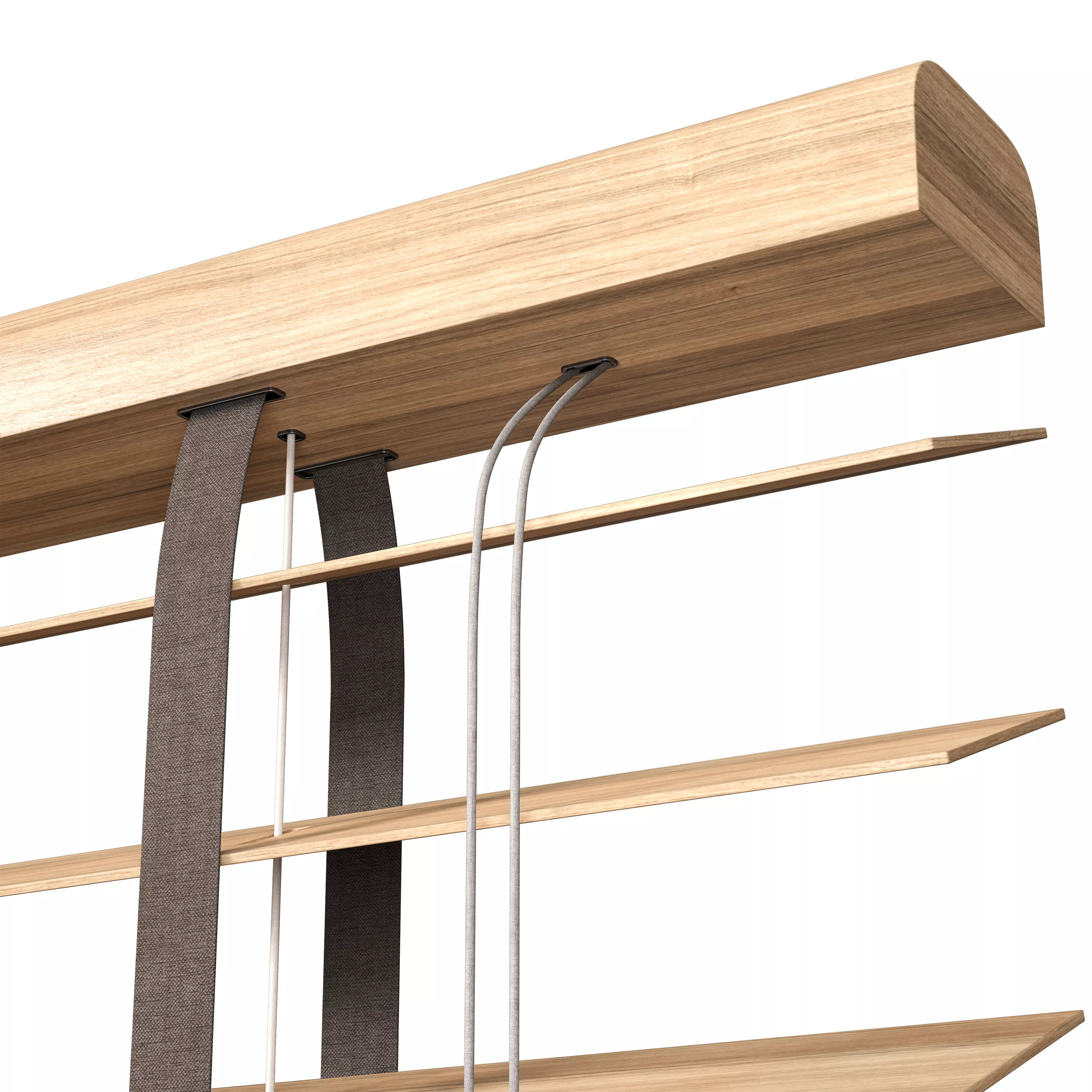 Wooden Blinds Set 40 3D model_3