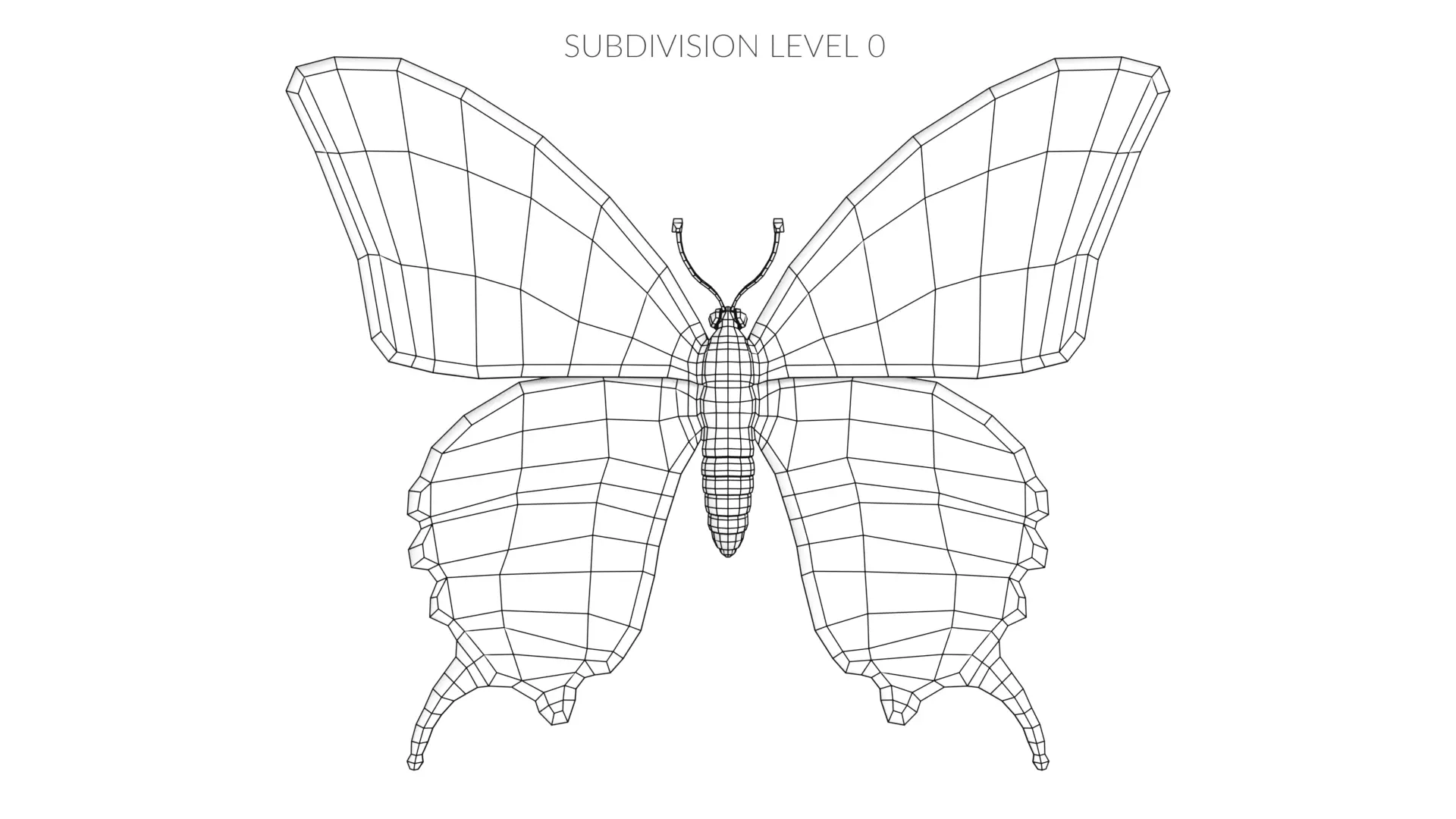 -Old World Swallowtail Butterfly- 3D model_11