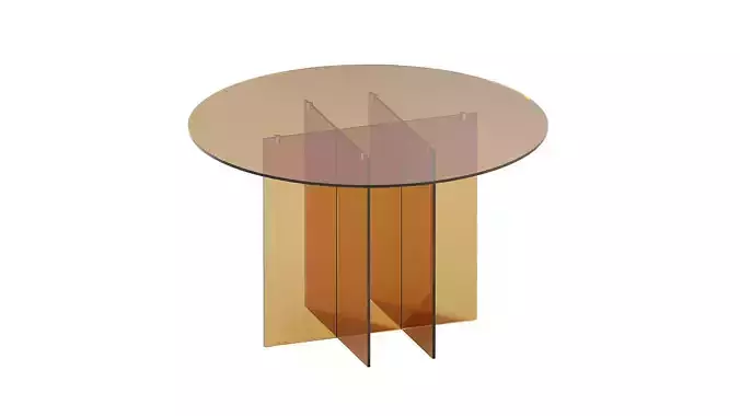 Round Glass Dining Table Anouk Westwing Collection