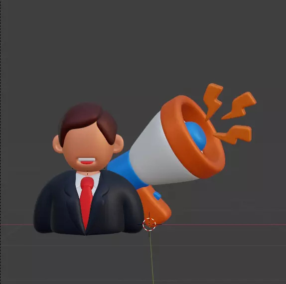 3D Business and Marketing Icon Pack 30 High Quality Illustration 3D model_8