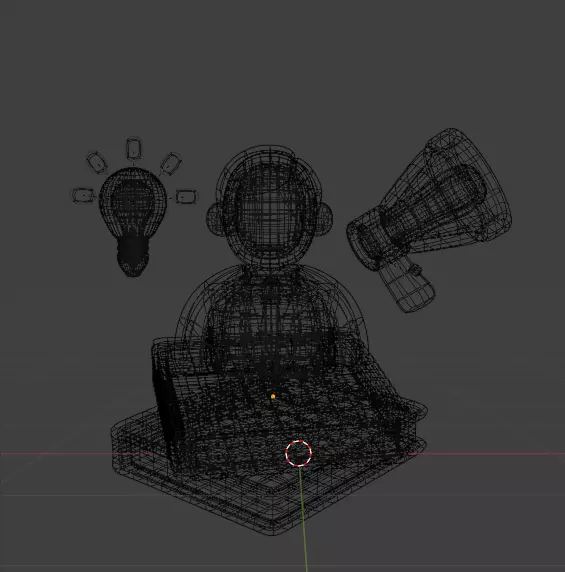 3D Business and Marketing Icon Pack 30 High Quality Illustration 3D model_71