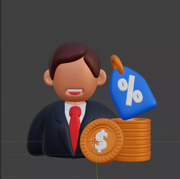 3D Business and Marketing Icon Pack 30 High Quality Illustration 3D model_48