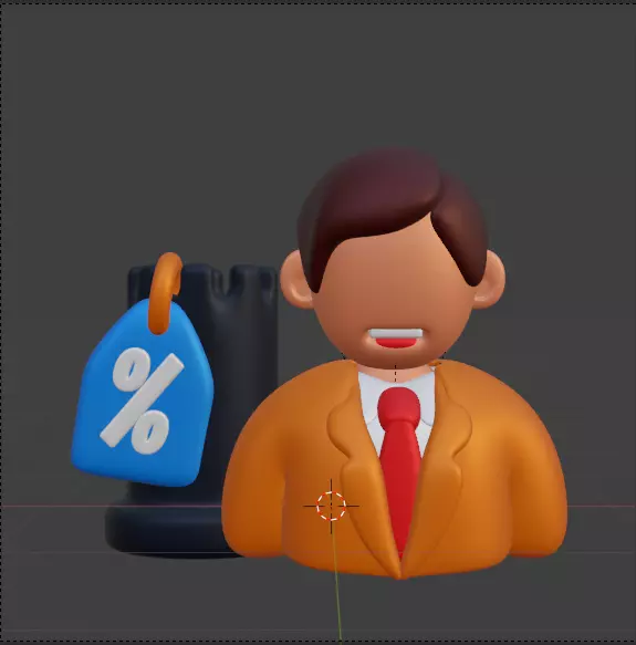 3D Business and Marketing Icon Pack 30 High Quality Illustration 3D model_104