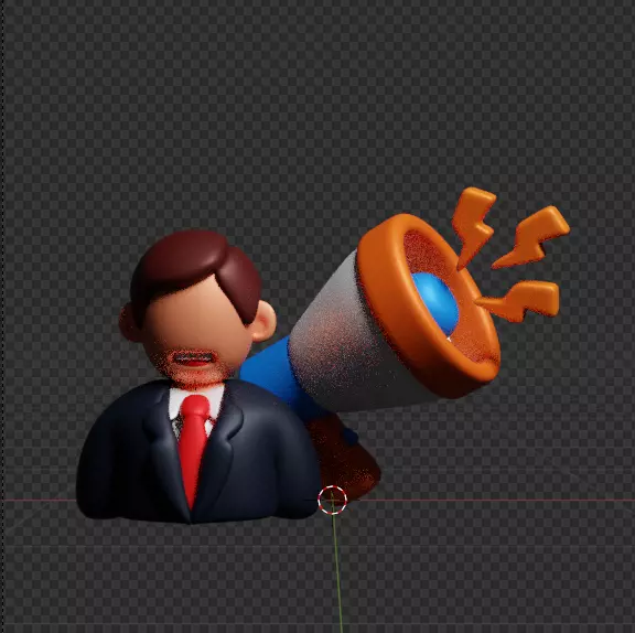 3D Business and Marketing Icon Pack 30 High Quality Illustration 3D model_9