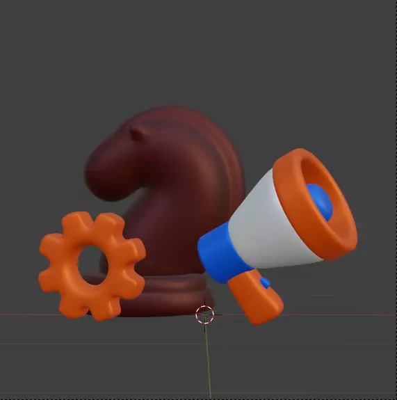 3D Business and Marketing Icon Pack 30 High Quality Illustration 3D model_84