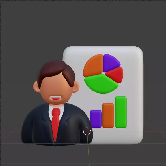 3D Business and Marketing Icon Pack 30 High Quality Illustration 3D model_20