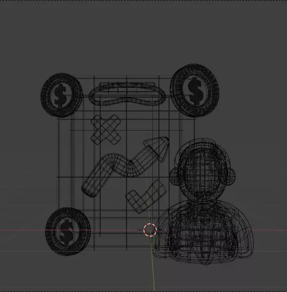 3D Business and Marketing Icon Pack 30 High Quality Illustration 3D model_107