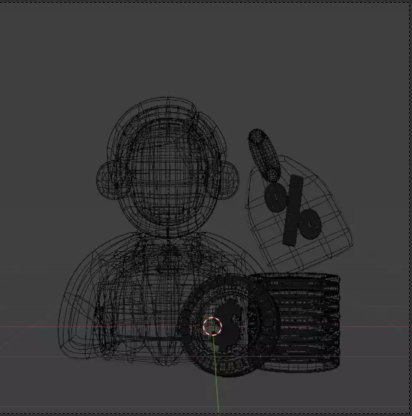 3D Business and Marketing Icon Pack 30 High Quality Illustration 3D model_47