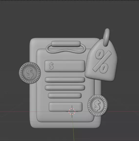 3D Business and Marketing Icon Pack 30 High Quality Illustration 3D model_90