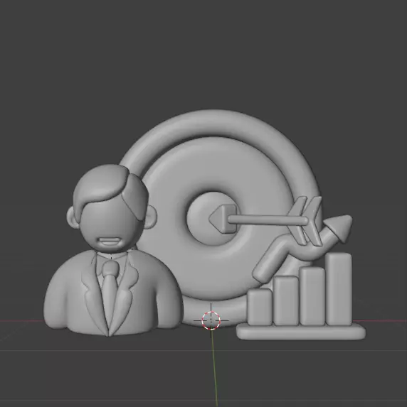 3D Business and Marketing Icon Pack 30 High Quality Illustration 3D model_114