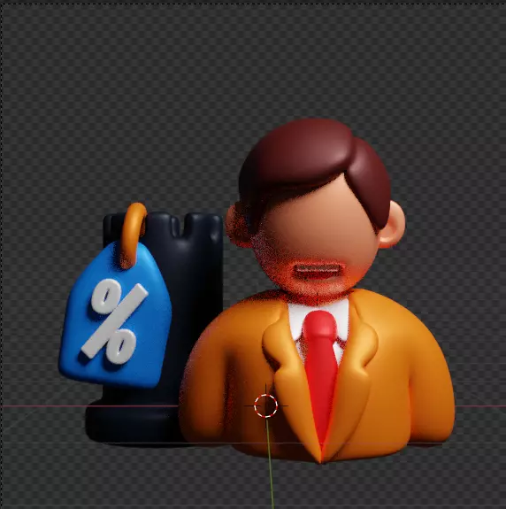 3D Business and Marketing Icon Pack 30 High Quality Illustration 3D model_105