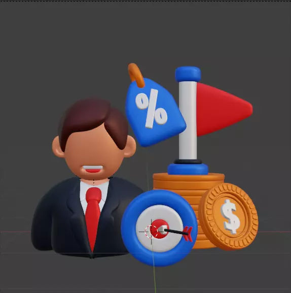 3D Business and Marketing Icon Pack 30 High Quality Illustration 3D model_120